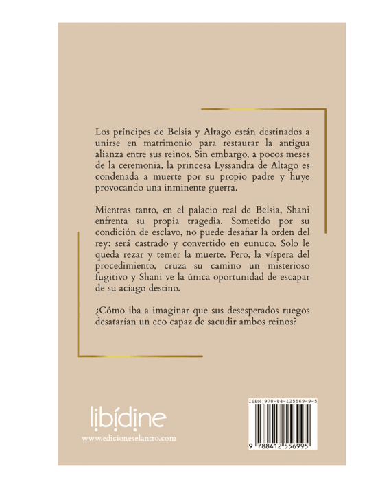 Una plegaria a Saon (contraportada)