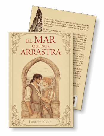 El mar que nos arrastra, de Laurent Kosta (portada y contraportada)
